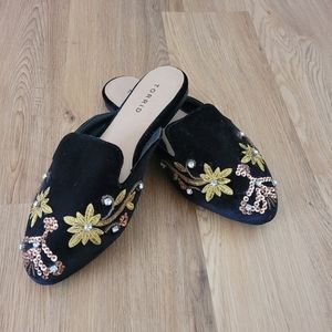 Torrid beaded sequin flats